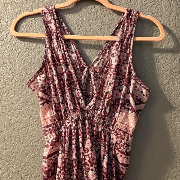 NATURAL LIFE Purple and Pink Bohemian Maxi Dress Size XS - Picture 7 of 15